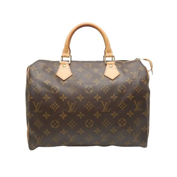 Pre Loved Louis Vuitton Speedy 30 Women Brown Handbags - Picture 1 of 8